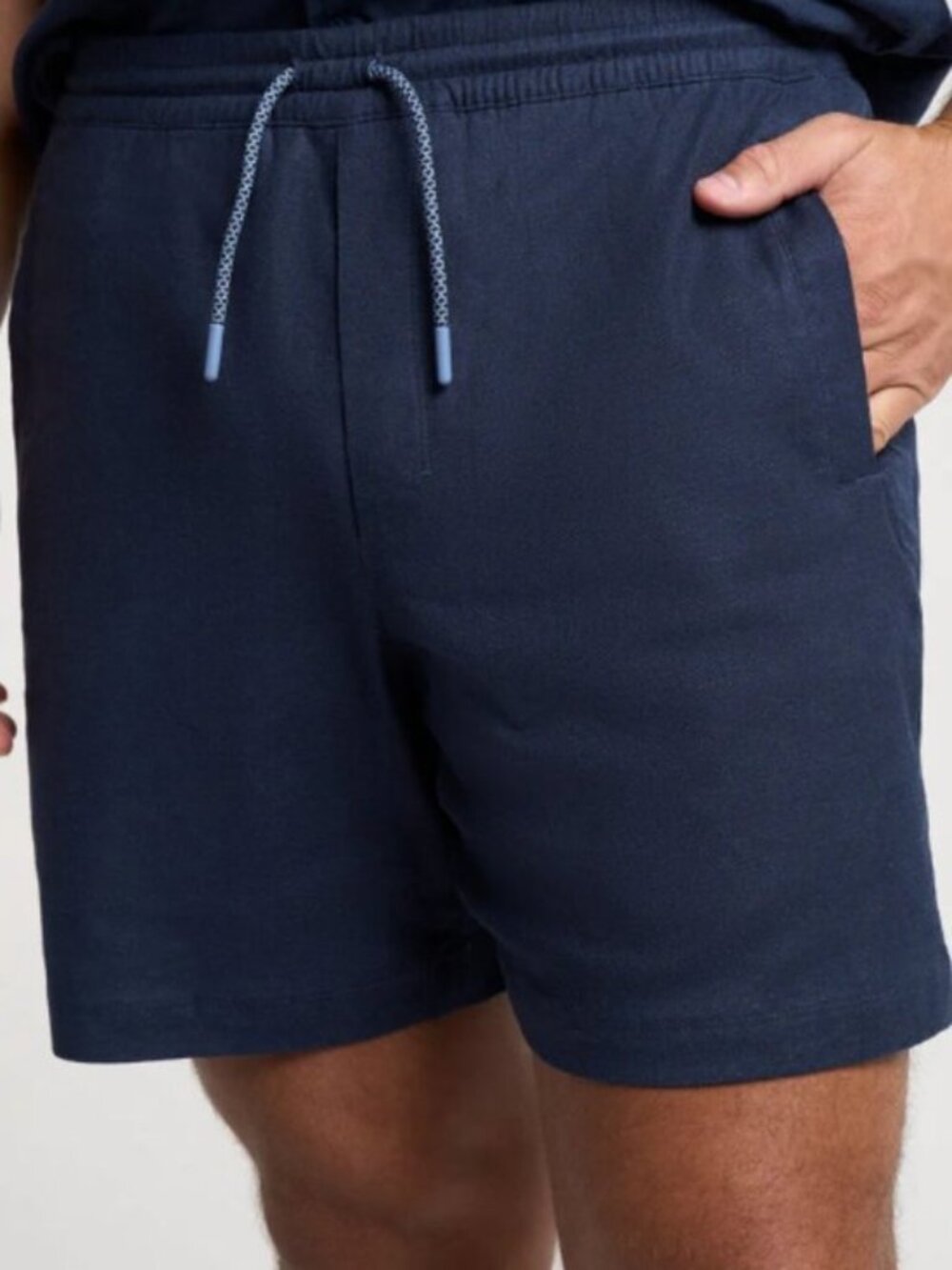 Birddogs Tech Linen Summer Weight Shorts 7" Blue XXL
